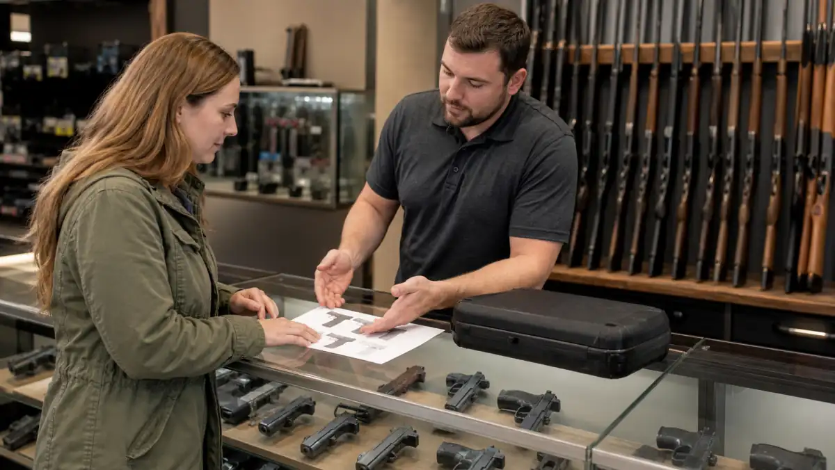 Buying your first handgun Michigan retail selection process