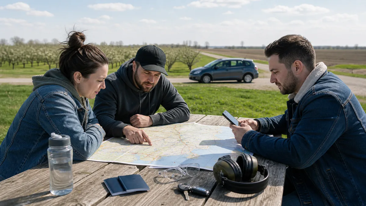 Essex County friends organizing a cross-border day trip to Range 313 in Michigan